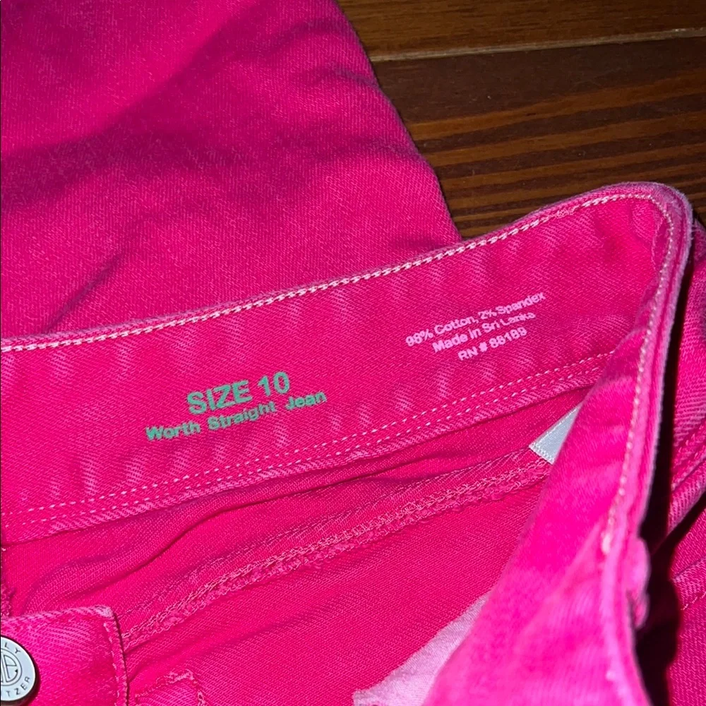 Lilly Pulitzer Fuchsia jeans - Picture 2 of 4